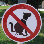 no dog poop sign