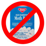 Mothballs are toxic to dogs